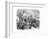 The Amusement of the Soldiers before Sevastopol, 1855-null-Framed Giclee Print