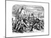 The Amusement of the Soldiers before Sevastopol, 1855-null-Mounted Giclee Print