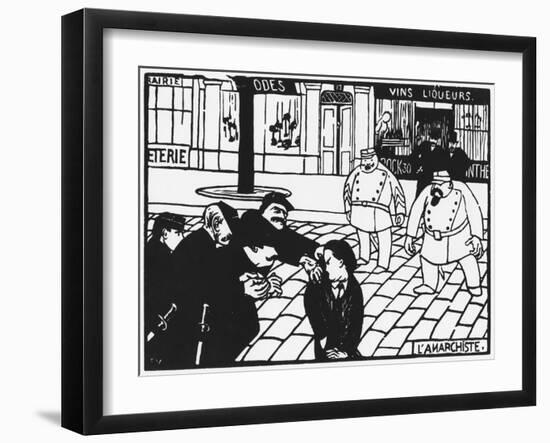 The Anarchist, 1892-Félix Vallotton-Framed Giclee Print