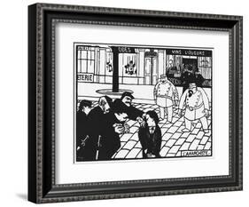 The Anarchist, 1892-Félix Vallotton-Framed Giclee Print