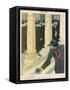 The Anarchist Plants a Bomb-Juan Gris-Framed Stretched Canvas