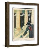 The Anarchist Plants a Bomb-Juan Gris-Framed Photographic Print