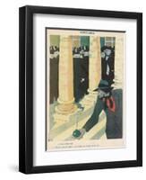 The Anarchist Plants a Bomb-Juan Gris-Framed Photographic Print