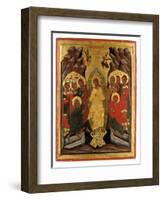 The Anastasis-Greek School-Framed Giclee Print