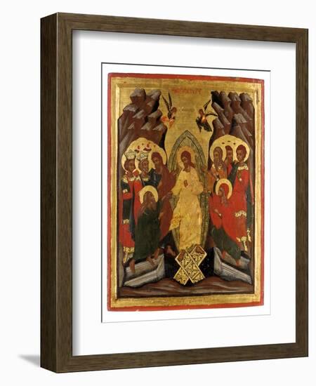 The Anastasis-Greek School-Framed Giclee Print