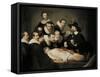 The Anatomy Lecture of Dr-Rembrandt van Rijn-Framed Stretched Canvas