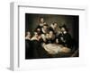 The Anatomy Lecture of Dr-Rembrandt van Rijn-Framed Art Print