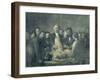 The Anatomy Lesson of Doctor Velpeau (1795-1867)-Francois Nicolas Augustin Feyen-Perrin-Framed Giclee Print