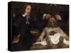 The Anatomy Lesson of Dr. Jan Deijman, 1656-Rembrandt van Rijn-Stretched Canvas