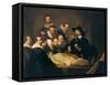 The Anatomy Lesson of Dr Nicolaes Tulp, 1632-Rembrandt van Rijn-Framed Stretched Canvas