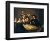 The Anatomy Lesson of Dr Nicolaes Tulp, 1632-Rembrandt van Rijn-Framed Giclee Print