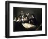 The Anatomy Lesson of Dr Nicolaes Tulp, 1632-Rembrandt van Rijn-Framed Giclee Print