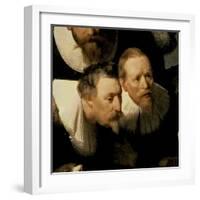 The Anatomy Lesson of Dr. Nicolaes Tulp, 1632-Rembrandt van Rijn-Framed Giclee Print