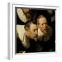 The Anatomy Lesson of Dr. Nicolaes Tulp, 1632-Rembrandt van Rijn-Framed Giclee Print