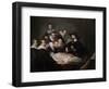 The Anatomy Lesson of Dr. Nicolaes Tulp, 1632-Rembrandt van Rijn-Framed Giclee Print