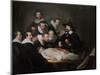 The Anatomy Lesson of Dr. Nicolaes Tulp, 1632-Rembrandt van Rijn-Mounted Giclee Print