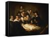 The Anatomy Lesson of Dr. Nicolaes Tulp-Rembrandt van Rijn-Framed Stretched Canvas