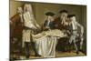 The Anatomy Lesson Of Dr. Nicolaes Tulp-Rembrandt van Rijn-Mounted Art Print