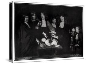 The Anatomy Lesson of Professor Frederik Ruysch circa 1683-Jan Van Neck-Stretched Canvas