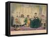 'The Ancestors of Our Hero', 1858-John Leech-Framed Stretched Canvas