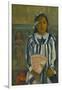 The Ancestors of Tehamana OR Tehamana Has Many Parents , 1893-Paul Gauguin-Framed Giclee Print