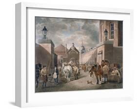 The Anchor Brewery, Mile End Road, Stepney, London, C1820-Dean Wolstenholme-Framed Giclee Print