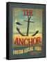 The Anchor-Martin Wiscombe-Framed Stretched Canvas