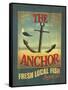 The Anchor-Martin Wiscombe-Framed Stretched Canvas