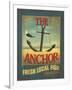 The Anchor-Martin Wiscombe-Framed Art Print