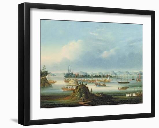 The Anchorage at Whampoa, C.1855-You Qua-Framed Giclee Print