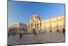 The ancient baroque facade of Cattedrale di San Nicola di Mira, Noto, UNESCO World Heritage Site, P-Roberto Moiola-Mounted Photographic Print