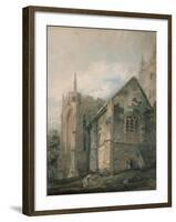 The Ancient Charnel House-Thomas Girtin-Framed Giclee Print