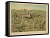 The Ancient City of Jerusalem with Solomon's Temple, 1871-null-Framed Stretched Canvas