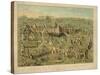 The Ancient City of Jerusalem with Solomon's Temple, 1871-null-Stretched Canvas