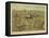 The Ancient City of Jerusalem with Solomon's Temple, 1871-null-Framed Stretched Canvas