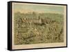 The Ancient City of Jerusalem with Solomon's Temple, 1871-null-Framed Stretched Canvas