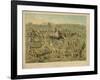 The Ancient City of Jerusalem with Solomon's Temple, 1871-null-Framed Giclee Print