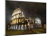 The Ancient Colosseum is Lit up for the Occasion of the Day for the Abolition of the Death Penalty-null-Mounted Photographic Print