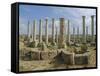 The Ancient Greek City of Appolonia, Libya, North Africa-Jane Sweeney-Framed Stretched Canvas