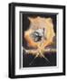 'The Ancient of Days', 1793-William Blake-Framed Giclee Print