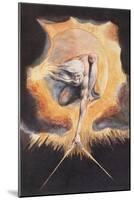 The Ancient of Days, from 'Europe a Prophecy', 1793-William Blake-Mounted Giclee Print