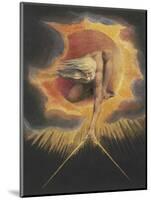 The Ancient of Days, from the series Europe: A Prophecy, 1794-William Blake-Mounted Art Print