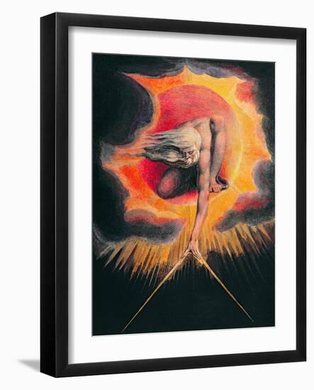 The Ancient of Days-William Blake-Framed Giclee Print