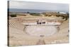 The ancient Roman amphitheatre in Caesarea, Israel, Middle East-Alexandre Rotenberg-Stretched Canvas