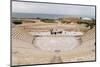 The ancient Roman amphitheatre in Caesarea, Israel, Middle East-Alexandre Rotenberg-Mounted Photographic Print