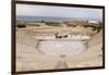 The ancient Roman amphitheatre in Caesarea, Israel, Middle East-Alexandre Rotenberg-Framed Photographic Print