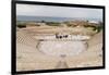 The ancient Roman amphitheatre in Caesarea, Israel, Middle East-Alexandre Rotenberg-Framed Photographic Print