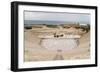 The ancient Roman amphitheatre in Caesarea, Israel, Middle East-Alexandre Rotenberg-Framed Photographic Print