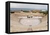The ancient Roman amphitheatre in Caesarea, Israel, Middle East-Alexandre Rotenberg-Framed Stretched Canvas