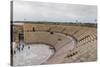 The ancient Roman amphitheatre in Caesarea, Israel, Middle East-Alexandre Rotenberg-Stretched Canvas